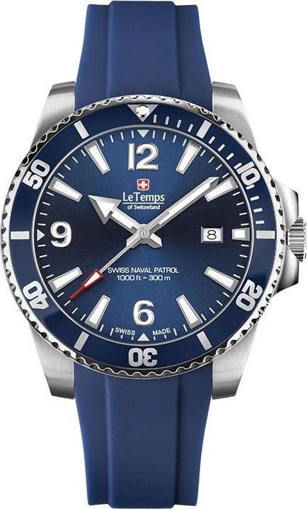 Le Temps Patrouille navale suisse (Montre analogique, 43 mm)