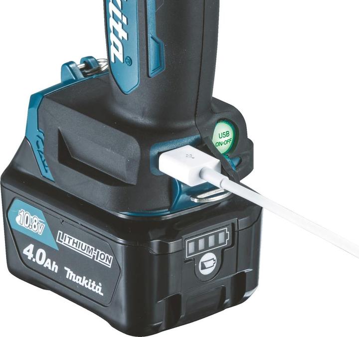 Produktbild Makita DEAML104 Wiederaufladbarer Strahler 12V MAX Li-Ion, USB (710 lm)