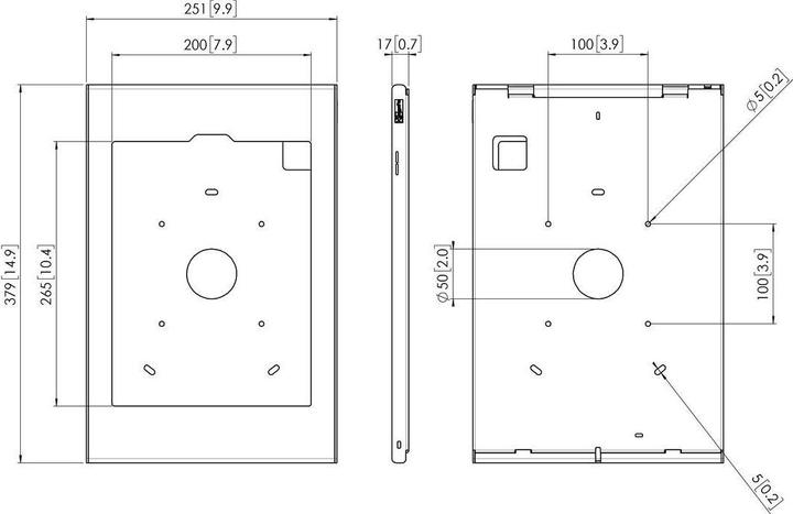 Actual product image Vogels PTS 1241 Behuizing Ipad 12.9 2020