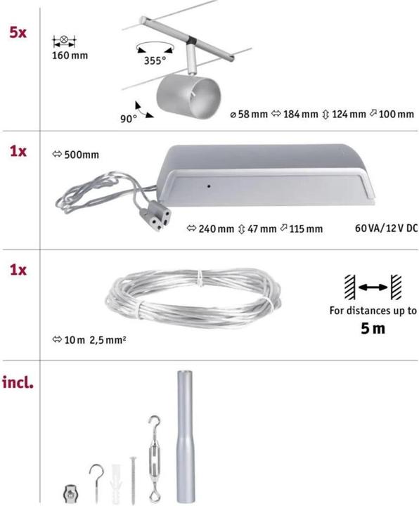 Produktbild Paulmann Wire System Cup