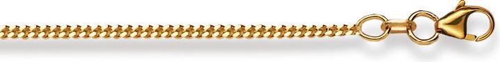 Natsumi Schmuck Halskette Gelbgold 9K/375 Panzer 1.7mm