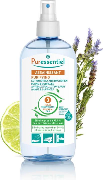 Produktbild Puressentiel Reinigend antibakterielles Lotion Hände und Oberflächen (250 ml)
