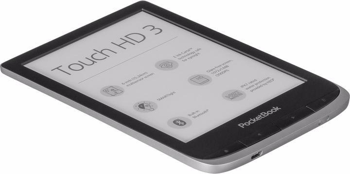 Produktbild PocketBook Touch HD3 (6", 16 GB, Metallic Grey)