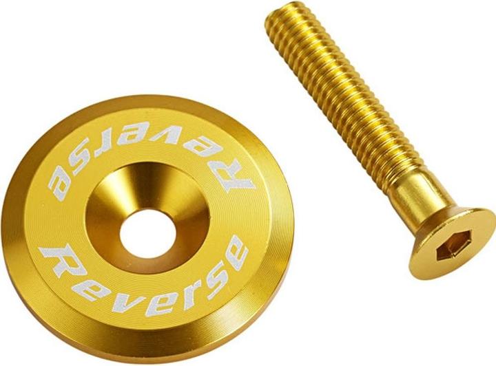 Reverse Steuersatzkappe mit Schraube