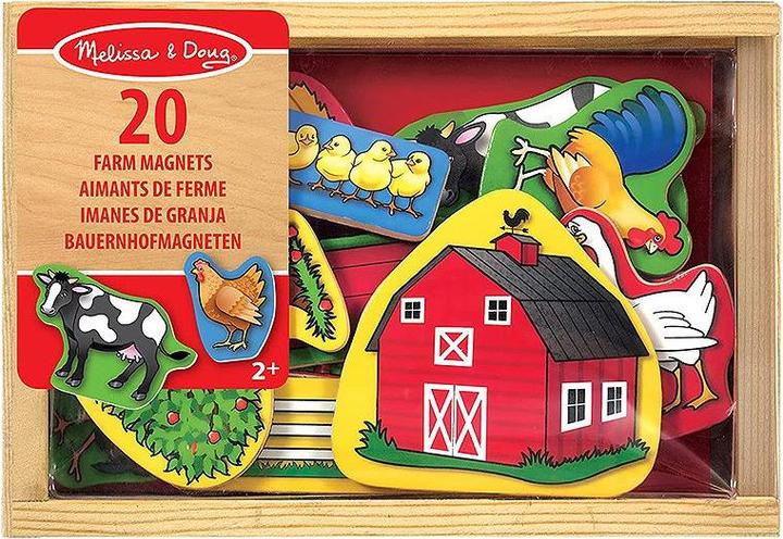 Image du produit Melissa & Doug Aimants de ferme (20 x)