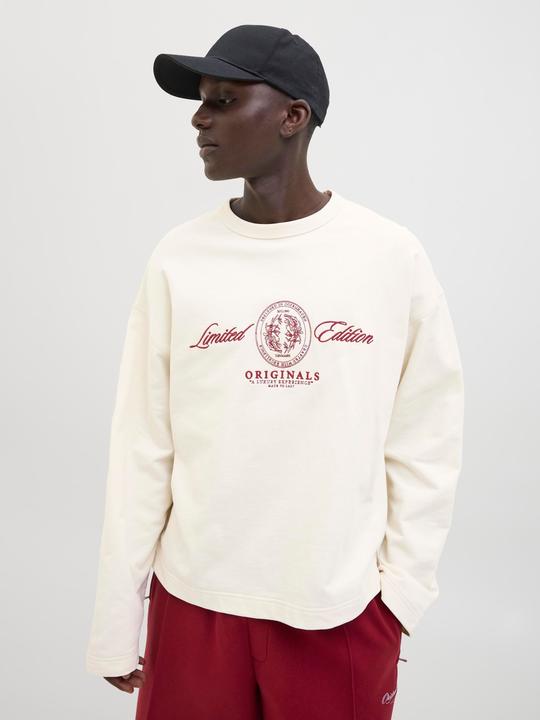 Actual product image Jack & Jones Jordia Sweat Crew Neck Ss25 (S)