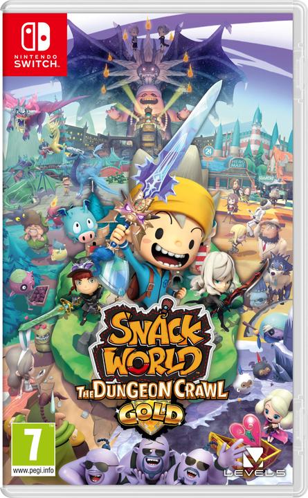 Image du produit Level Snack World The Dungeon Crawl (Le jeu du donjon) (Switch, Switch Lite, Switch OLED, EN)