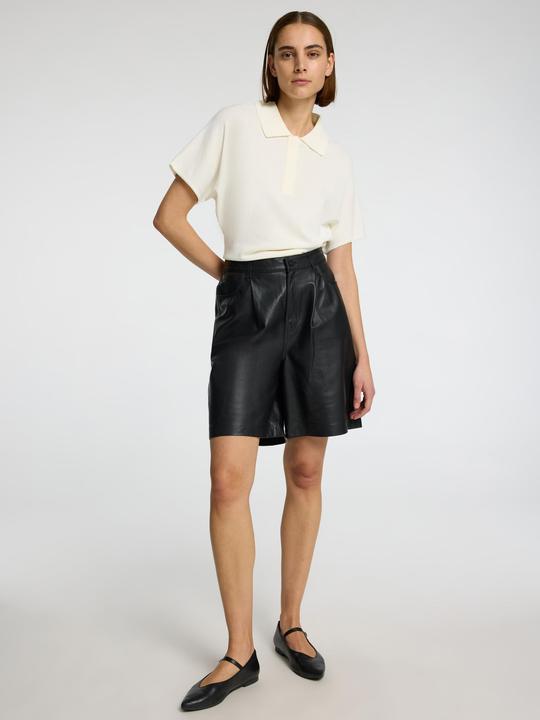 Immagine prodotto Selected Femme Pantaloncini in pelle a vita alta (38)
