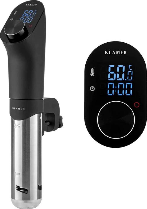Produktbild KLAMER Sous Vide Stick 1200 Watt IPX7 wasserdicht 3D Zirkulation