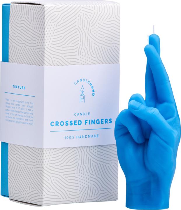 Actual product image Candle Hand crossed fingers (1 pcs.)