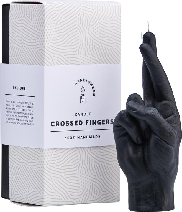 Actual product image Candle Hand Crossed Fingers (1 pcs.)