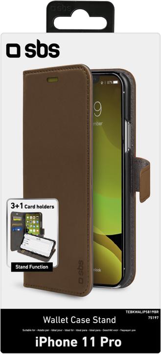 Actual product image SBS Book Wallet Case (Apple iPhone 11 Pro)