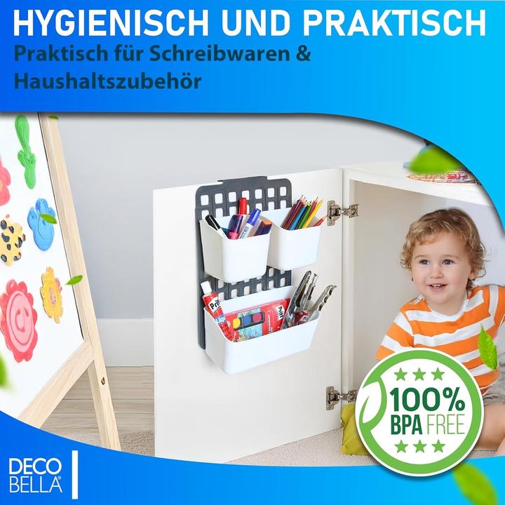 Produktbild Triton Hängende Aufbewahrungstasche, Organizer, Plastik, Weiss