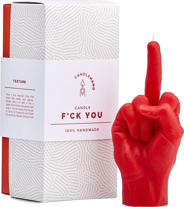 Actual product image Candle Hand F*ck you (1 pcs.)