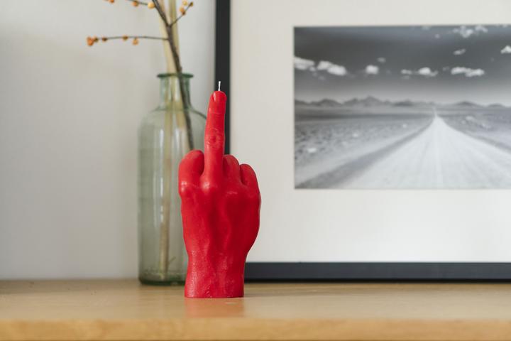 Actual product image Candle Hand F*ck you (1 pcs.)
