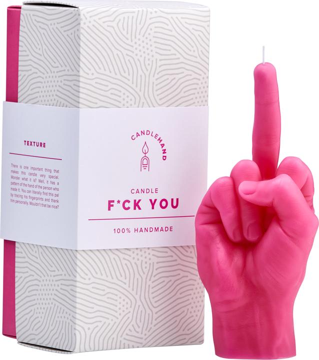 Actual product image Candle Hand F*ck you (1 pcs.)