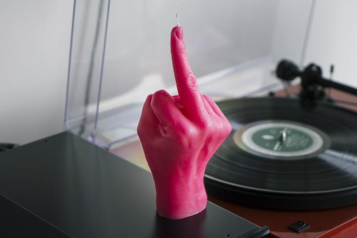 Actual product image Candle Hand F*ck you (1 pcs.)