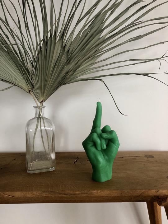 Actual product image Candle Hand F*ck you (1 pcs.)