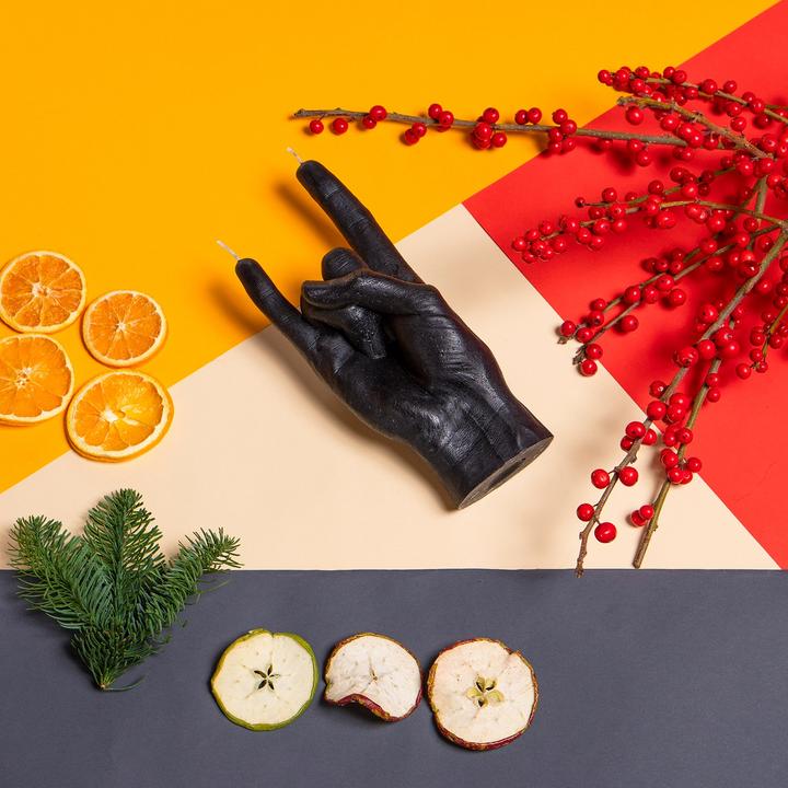 Actual product image Candle Hand You Rock (1 pcs.)