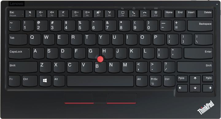 Actual product image Lenovo 4Y40X49493 Keyboard RF Wireless + Bluetooth QWERTY US English (US, Wireless)