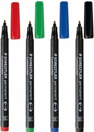 Actual product image Staedtler Lumocolor permanent (Green, 1 mm, 10 x)