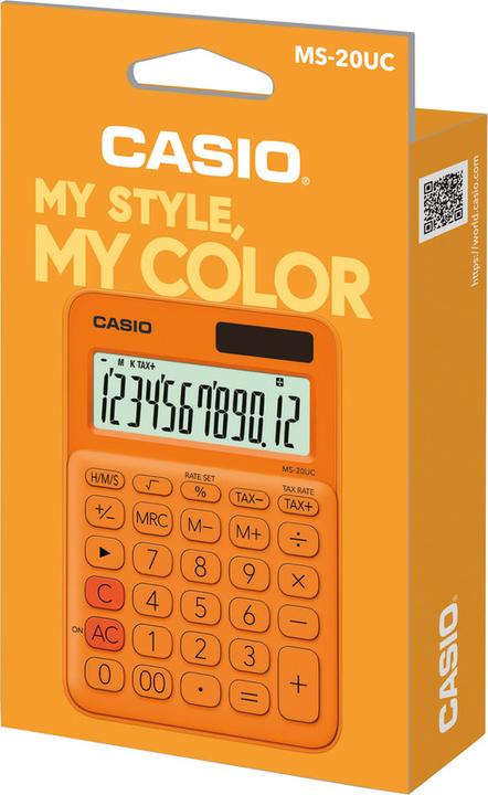 Actual product image Casio Ms-20uc (Solar cells, Batteries)