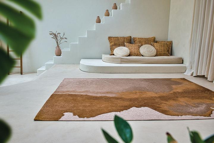 Actual product image Louis de Poortere Meditation Lagoon (240 x 240 cm)