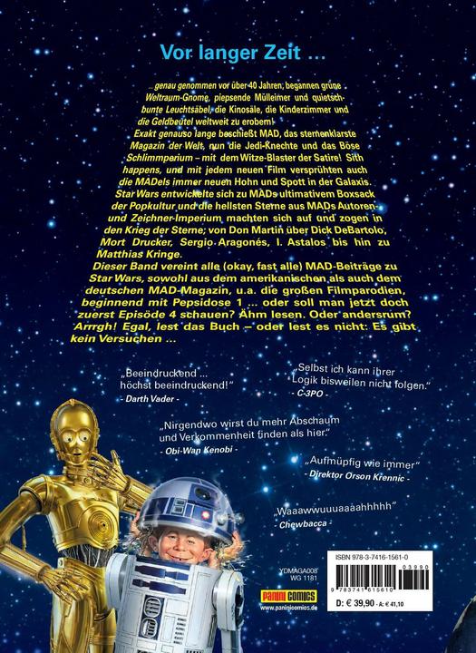 Image du produit Panini MADs Meisterwerke: Star Wars (Allemand, Divers, 2019)