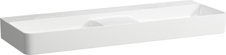 Produktbild Laufen VAL Doppelwaschtisch, ohne Hahnloch, ohne Überlauf, 1200x420mm, semi-trockener Bereich mitti (1200 mm, 1200 mm)