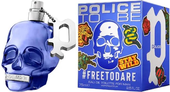 Actual product image Police Freetodare Man Eau De Toilette Spray 75ml (Eau de toilette, 75 ml)