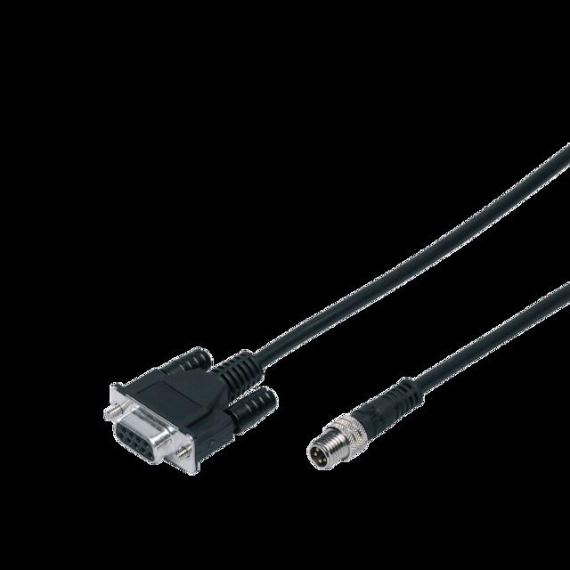 Image du produit IFM Câble de paramétrage efector octavis M8 4 pôles AC/DC - câble - 3 m