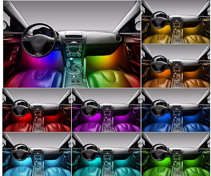 Produktbild Lescars Kfz (RGB, 120 cm, Indoor)