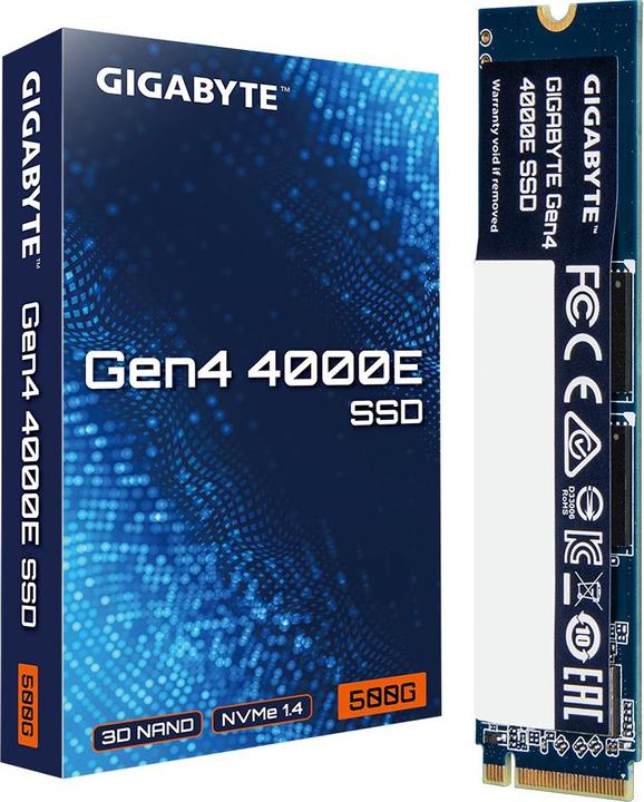 Actual product image Gigabyte Gen4 4000E (500 GB, M.2 2280)