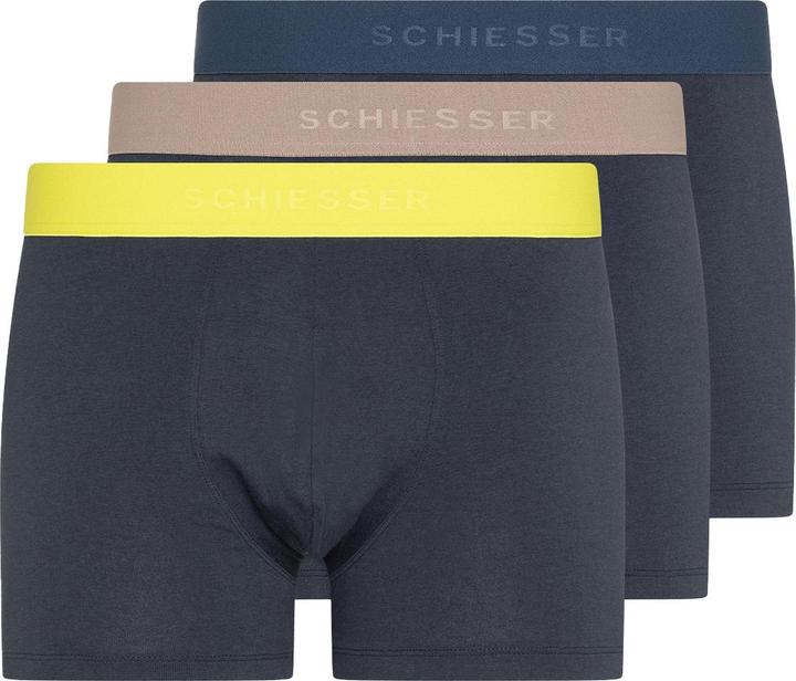 Immagine prodotto Schiesser 3 confezioni di pantaloncini / pantaloni retrò in cotone organico 95/5 (5, confezione da 3)
