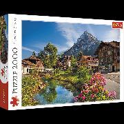 Actual product image Trefl The Alps in Summer (2000 pieces)