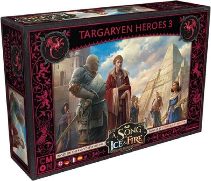 Actual product image Cmon A Song of Ice & Fire - Targaryen Heroes 3 (Heroes of House Targaryen 3), Miniatu (German)