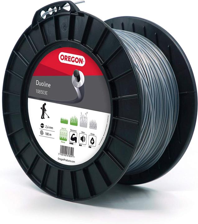 Actual product image Oregon Duoline mowing line (Weed whacker, Trimmer line + line spool)