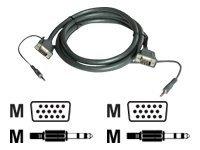 Produktbild VGA + Stereo-Audio Kabel (22.90 m, VGA)