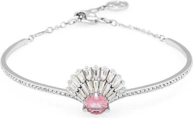 Swarovski Idyllia Armreif Muschel Rosa (17 cm, Swarovski Metall)