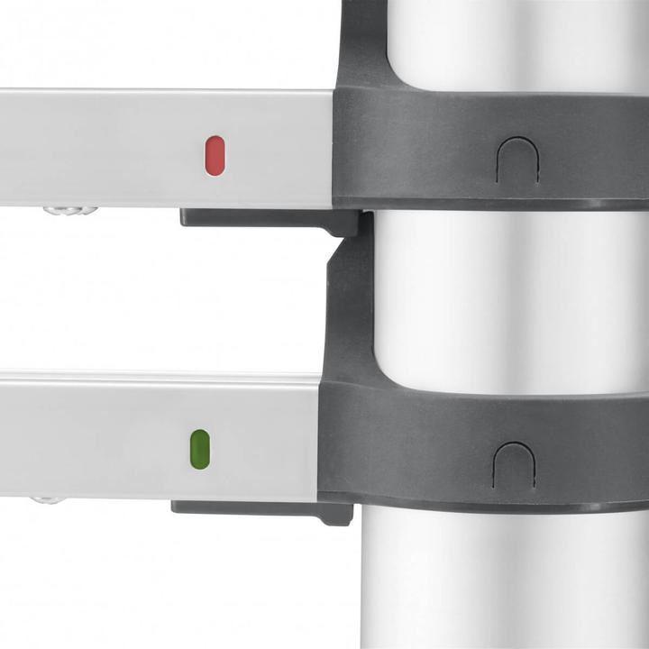 Produktbild Hailo FlexLine, Alu-Sicherheits-Teleskopleiter, 9 Sprossen (Anlegeleiter, 264 cm)