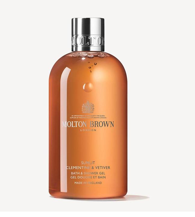 Actual product image Molton Brown Sunlit Clement & Vetiv Bath Shower Gel (300 ml)