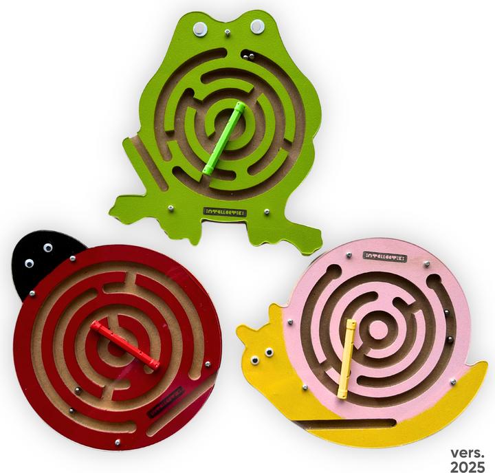 Actual product image Intellectiki Magnetic Labyrinth Snail