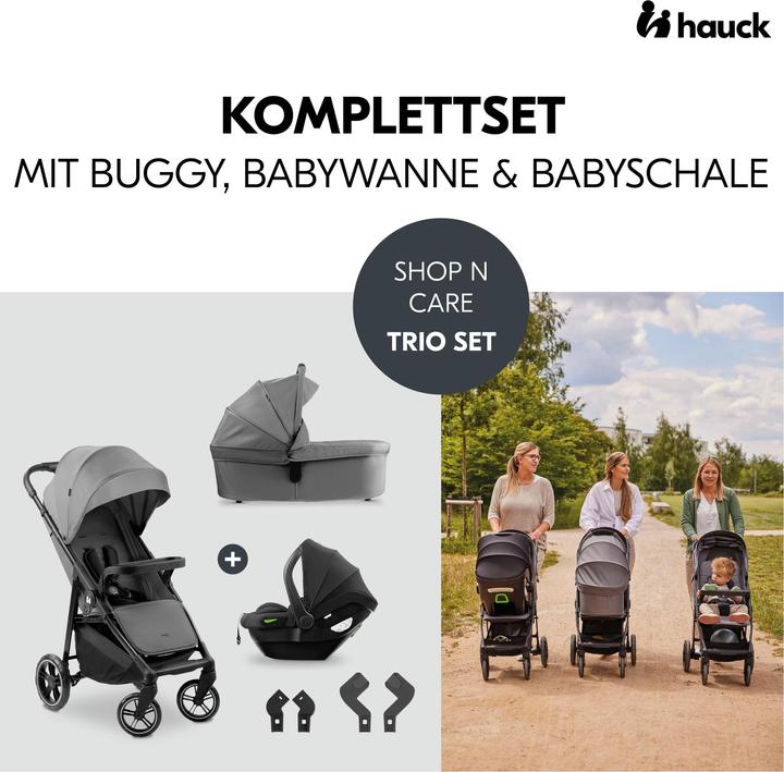 Produktbild Hauck Shop N Care Trio Set Grey