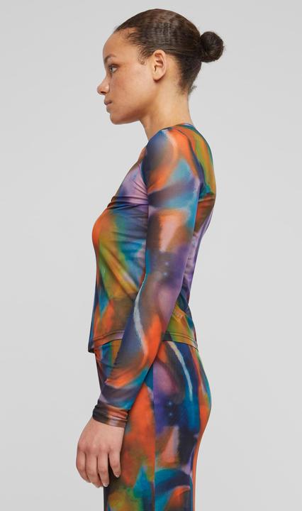 Immagine prodotto Urban Classics Maglia a maniche lunghe AOP da donna - 138403 (5XL)