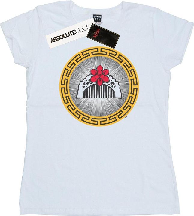 Disney Mulan Movie Flower Comb TShirt (L)