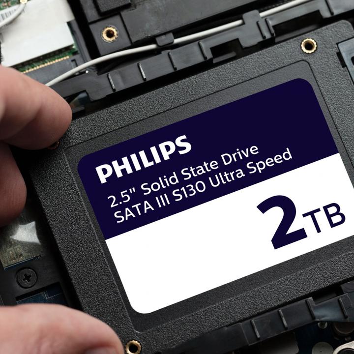 Image du produit Philips Internal SSD 2TB 2.5 SATA III S130 Ultra Speed (2000 Go, 2.5")