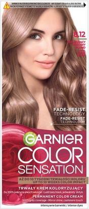 Produktbild Garnier Color Sensation Creme farba do włosów 8.12 Opalizujący Różowy Blond (8.12 Opalizujący Różowy Blond)