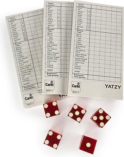 Produktbild Casinoshop Yatzy Las Vegas Würfelspiel