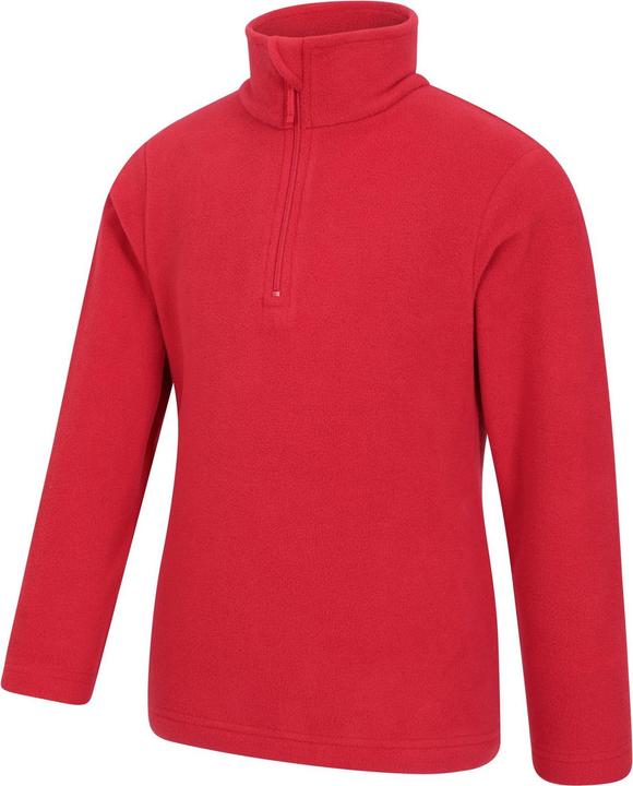Actual product image Mountain Warehouse Childrens/Kids Camber II Half Zip Fleece Jacket (98)