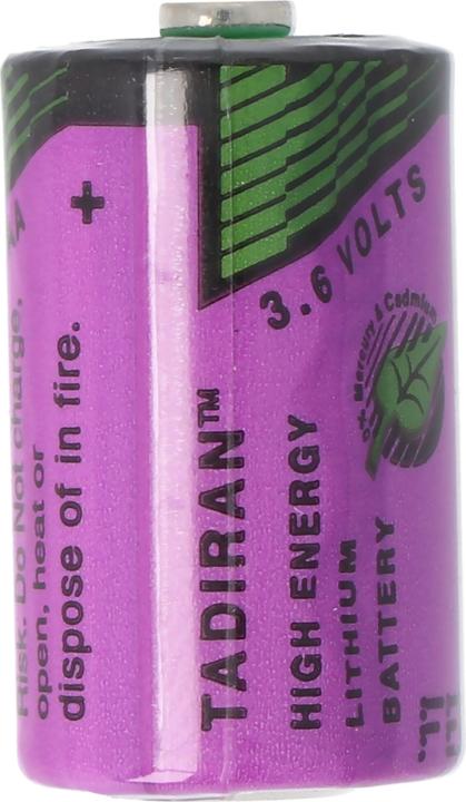 Actual product image Tadiran Battery Inorganic SL-350/S Standard without LF (1 pcs., 1/2 AA, 1000 mAh)